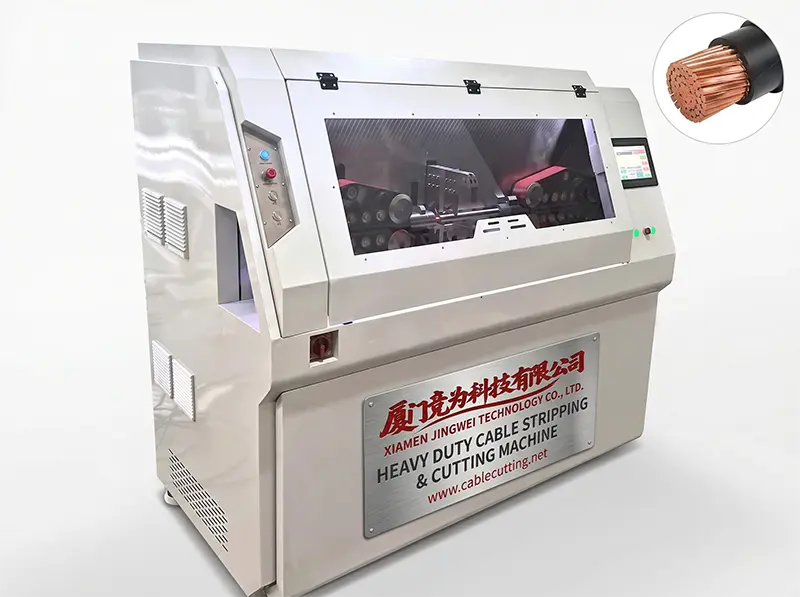 Ağır Hizmet Tipi Kablo Sıyırma ve Kesme Makinesi WPM-10-300mm ve WPM-10-400mm