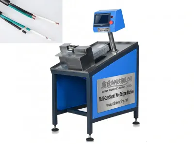 Otomatik Çok Damarlı Tel Kesme ve Sıyırma Makinesi WPM-25-290