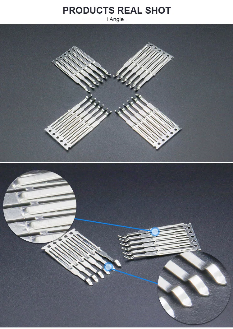 Pcb Lehim Terminal Konnektörü, Pirinç Erkek Terminal Konnektörü, Oem Hassas Damgalama Terminal Konnektörü