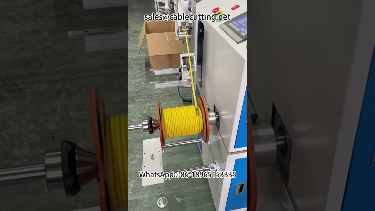 Tel Kablo Demeti İşleme ve Otomatik Tel Sarma Makinası | Verimli Kablo Sarma Çözümleri