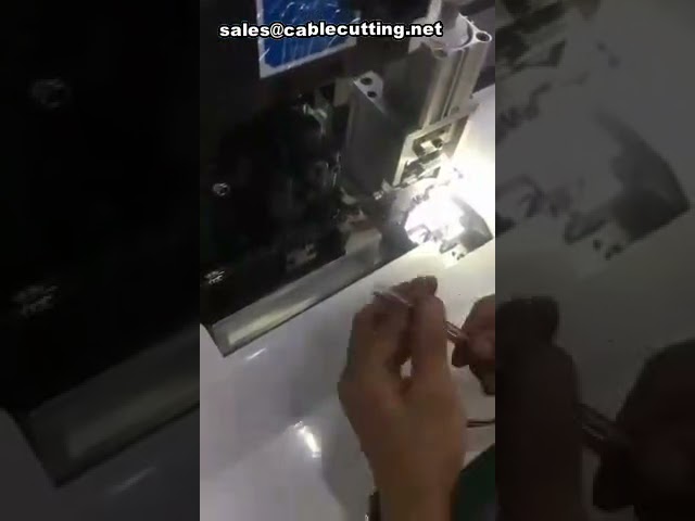 Endüstriyel Kablo Soyma ve Sıkma Makinesi | Tel Soyma & Terminal Presleme