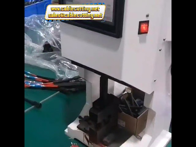 Servo OTP Altıgen Kalıpsız Terminal Makinesi | Akıllı Dokunmatik Ekranlı Terminal Pres Makinesi