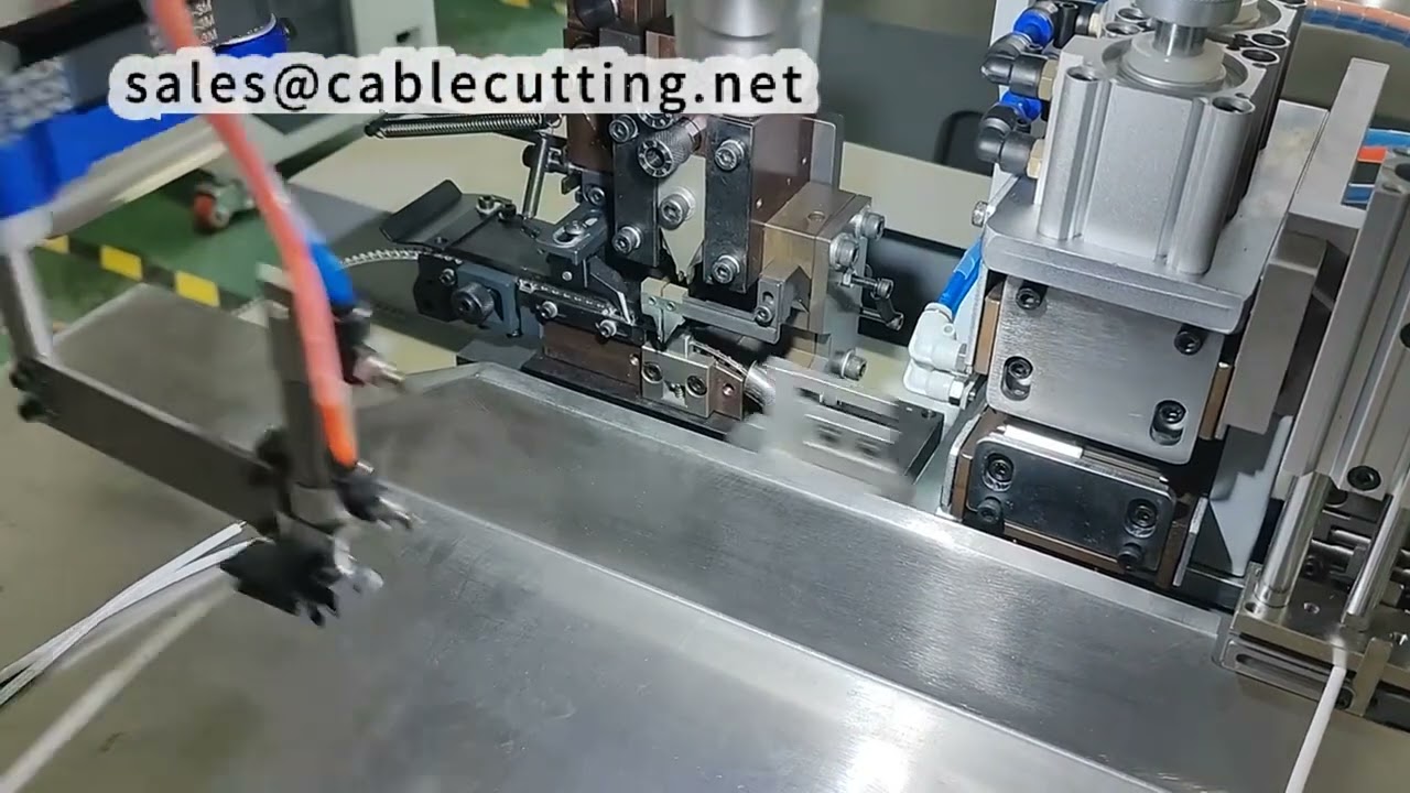 Çok Damarlı Kablo Soyma ve Sıkma Makinesi | Yuvarlak Kılıf ve Şerit Kablo İşleme