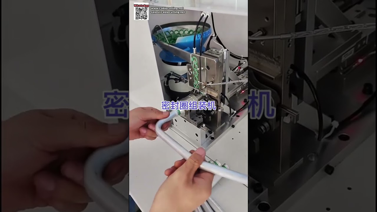 Yüksek Hızlı Otomatik Silikon O-Ring Conta Montaj Makinesi Ekipmanı
