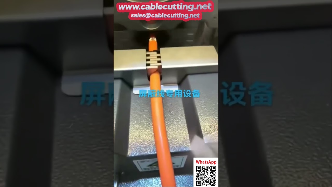 Yeni Enerji Ekranlı Kablolar İçin Otomatik Çok Katmanlı Kablo Sıyırma Makinesi
