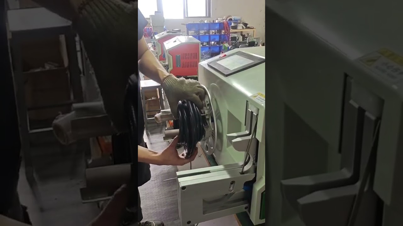Yüksek Hızlı Tel Sarma ve Bağlama Makinesi | Verimli ve Ayarlanabilir #fabrika #makine