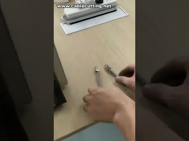 RJ45 Konnektör Sıkma Makinası – Endüstriyel Ağ Kablosu Terminalizasyonu