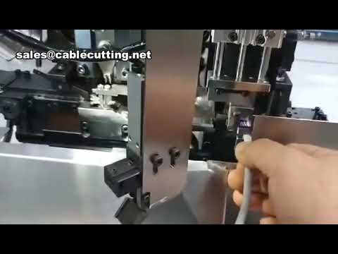 Çift Fonksiyonlu Kılıflı Kablo Sıyırma ve Terminal Presleme Makinesi | Güç Kablosu Soyma Damgalama