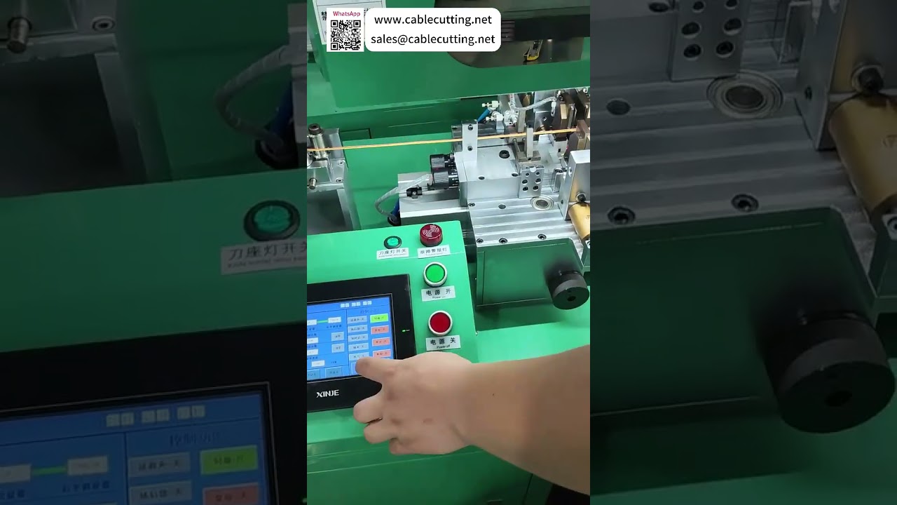 Model 1300 Yüksek Hızlı Tel Kesme ve Sıyırma Makinesi, 13 mm Ön ve 4 mm Arka Soyma Kapasiteli
