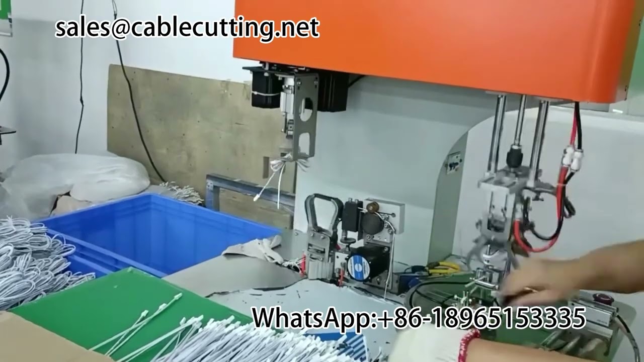 Tel Sarma ve Bağlama Makinesi | Kablo Demeti Ekipmanı | Yüksek Verimli Otomasyon