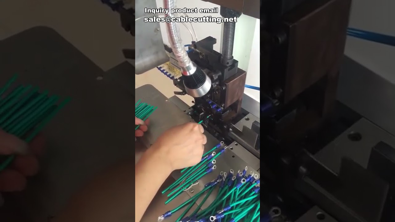 Otomatik Molex Terminal Kıvırma Makinesi | Yüksek Hassasiyetli Kablo Terminal Presi