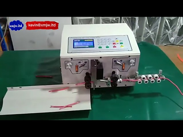 Yüksek Hızlı Otomatik THHN/TFFN Kablo Sıyırma ve Kesme Makinesi