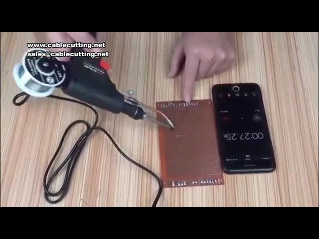 60W 80W 100W 120W Hızlı Isıtmalı Endüstriyel Havya | Yüksek Güçlü Lehimleme Aletleri