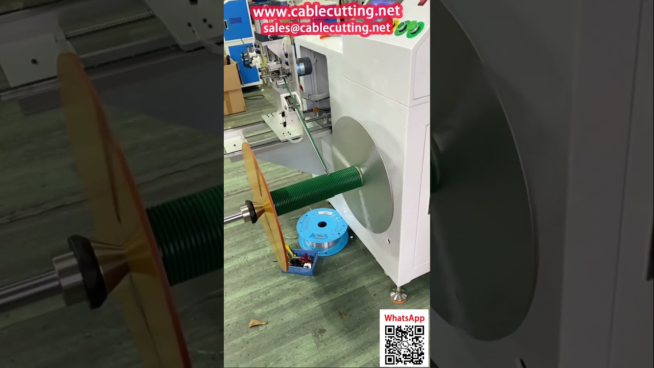 PVC Konveyör Bant ve Diğer Malzemeler İçin Sayıcılı Otomatik Sarma Makinesi