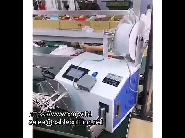PVC Çevre Koruma Bandı için Otomatik ve Yarı Otomatik Kablo Sarma Makinesi