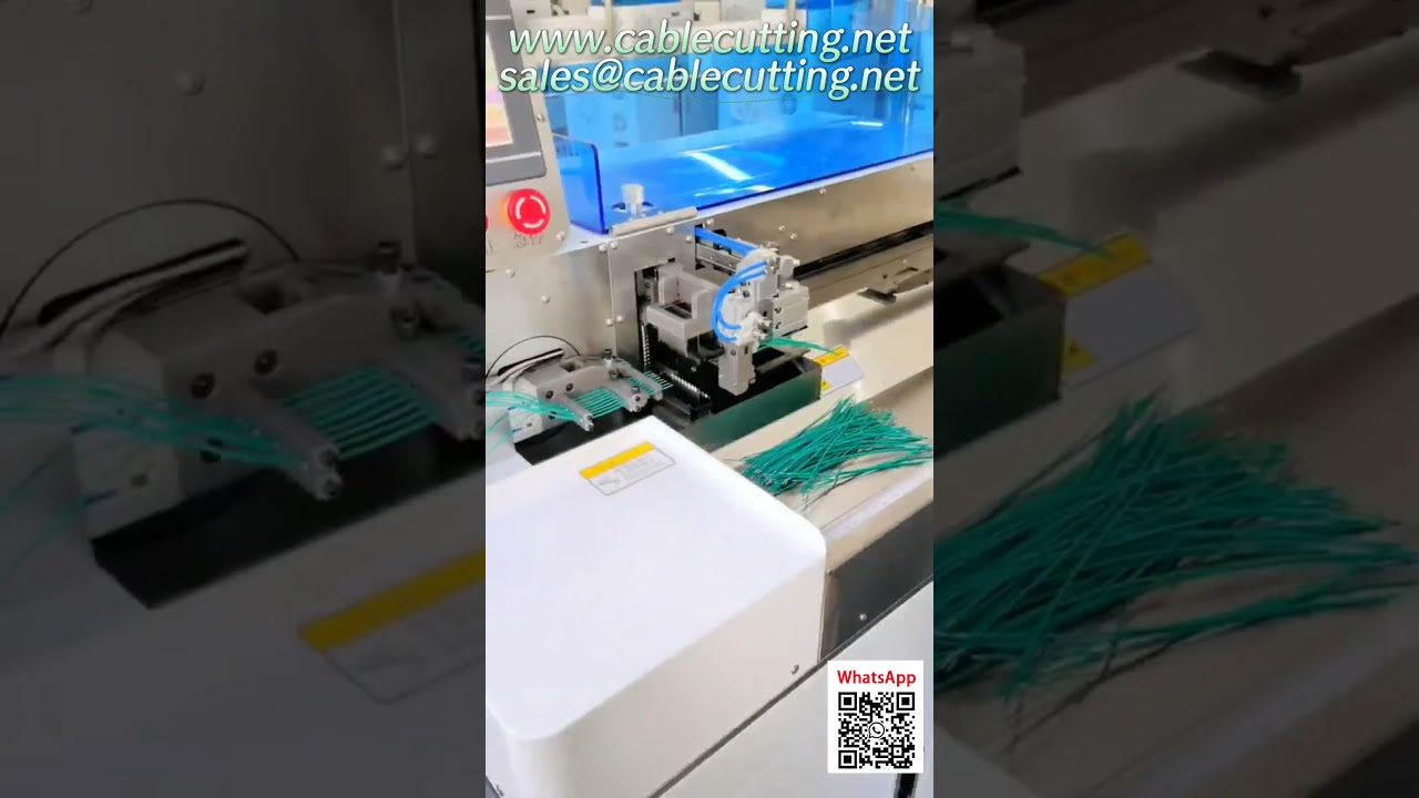 26AWG 8 Telli Çift Kafalı Otomatik Kalay Daldırma Makinesi | Hazır Kurulum