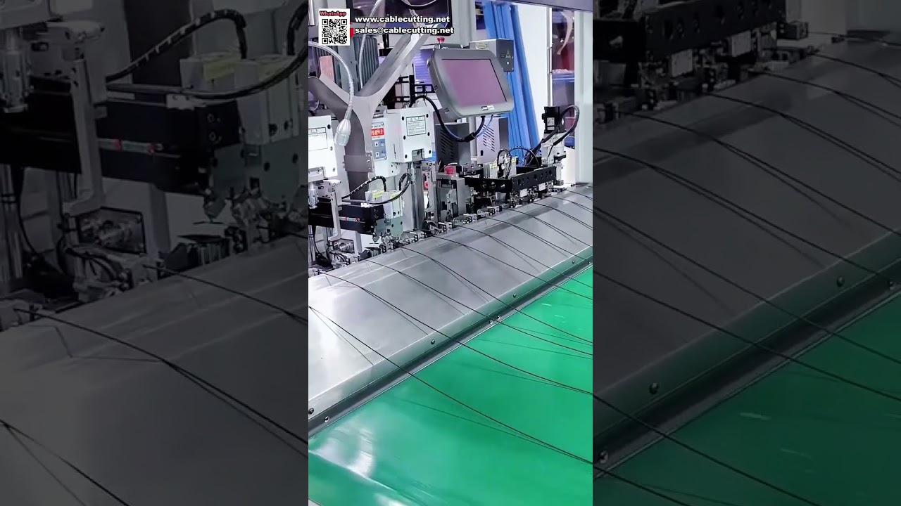 Yüksek Verimli Otomatik Terminal Sıkma Makinesi – Ekstra Uzun Kablo İşleme İçin Profesyonel Çözüm