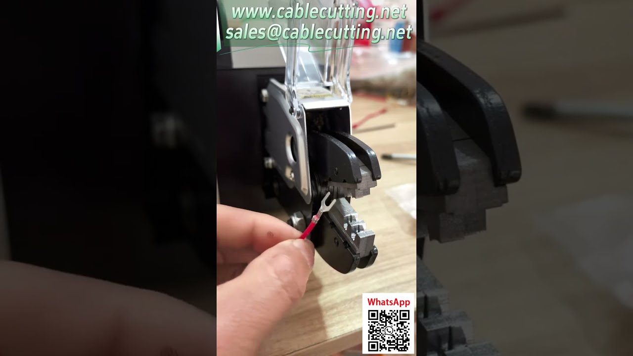 Terminal Crimping Tool, Grounding Lug Pliers, 1.5 Ton Force, 0.25-16mm² Wire Range