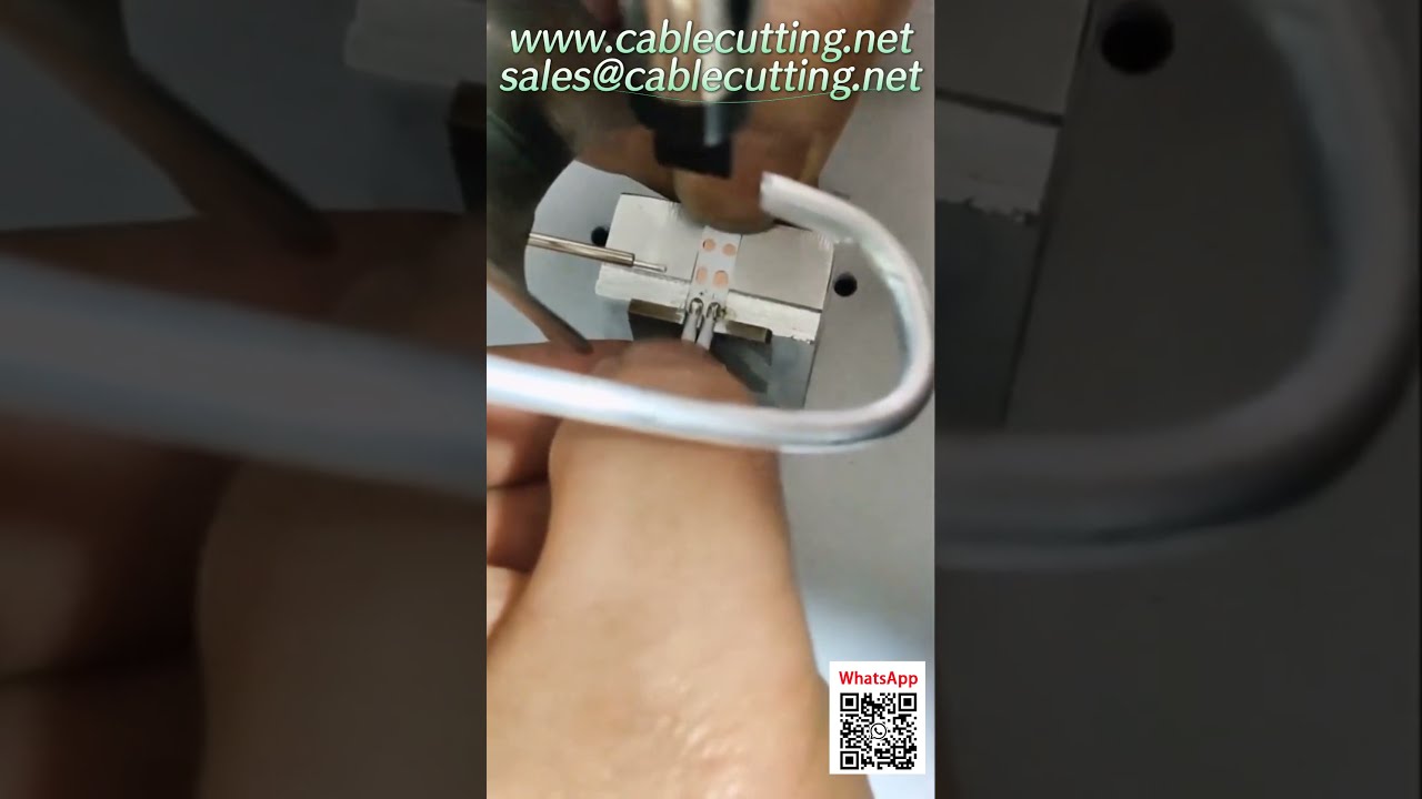 Yarı Otomatik Tel Soyma ve Kesme Makinesi | LED Ekranlı Kablo İşleme Cihazı