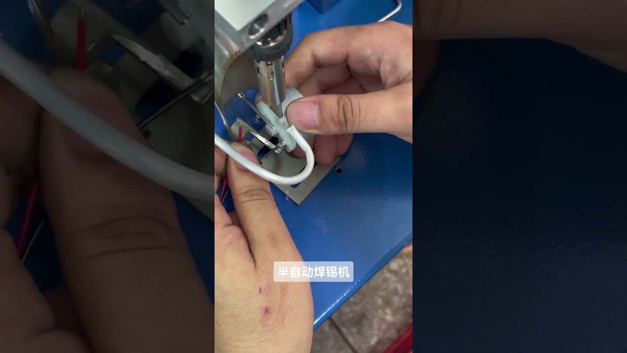Lehimleme Makinesi Prototip Denemesi ① - Kablo Soyma ve Otomasyon Ekipmanı #makine #kablosoymamakinesi #fabrika