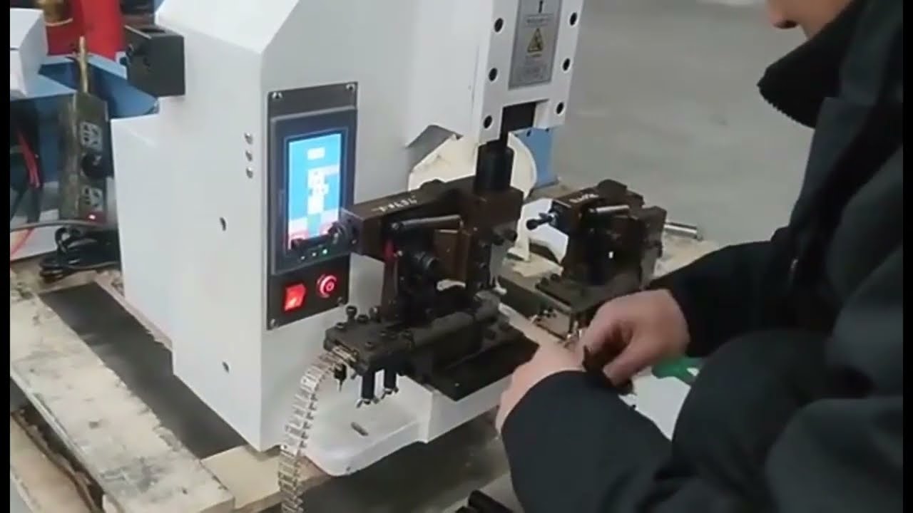 Büyük Kesit Kablo Kıvırma Makinesi - Terminal Pres Makinası
