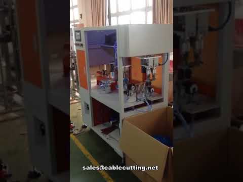 Otomatik Kablo Ölçme, Kesme, Sarma ve Bağlama Makinası | Endüstriyel Çözüm