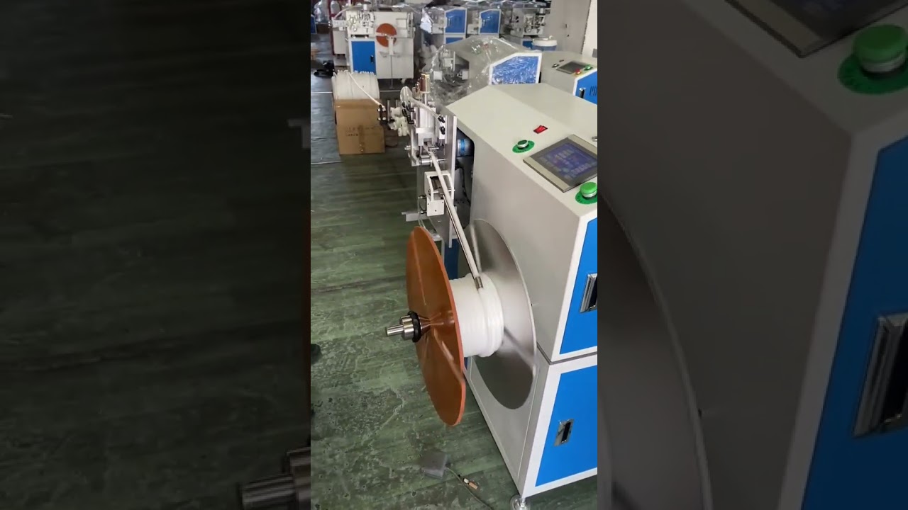 Köpük ve Silikon Şeritler İçin Hassas Ölçüm & Düzgün Sarım Makinesi | Hızlı Kesim #fabrika #makine