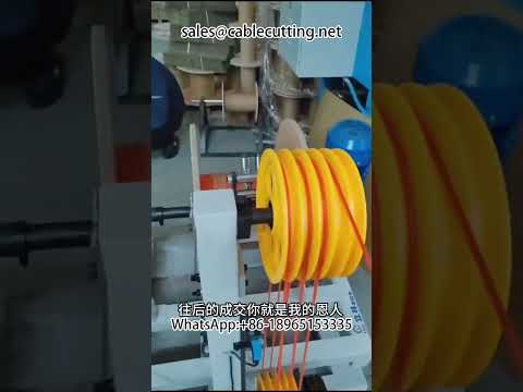 Büyük Makaradan Küçük Makaraya Sarma Makinesi #Rewinder #Wire & Cable #Wire Winding Machine #Rewinding Machine