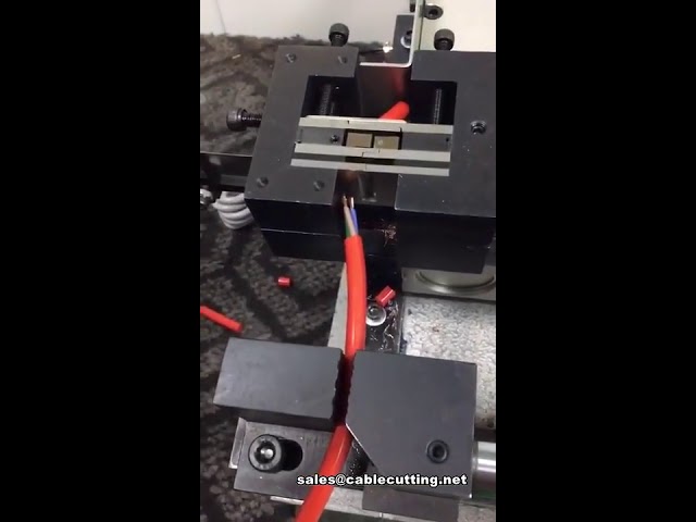 Pnömatik Kablo Kılıf Sıyırma Makinesi – Endüstriyel Ceket Kablo Soyucu