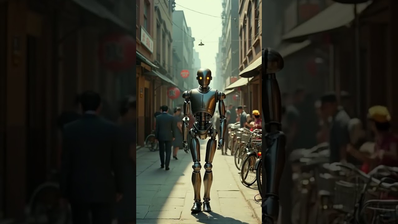 Şehir Robotları Aniden Ortaya Çıkıyor! #kablo #makine