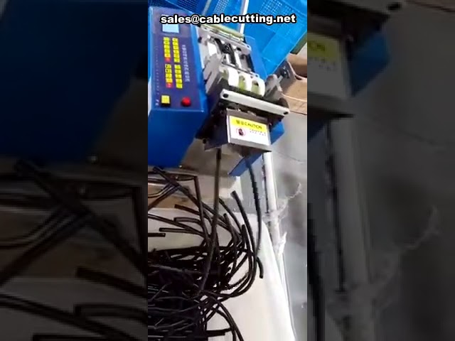 Otomatik PVC Kılıf Kesme Makinası | Endüstriyel Kablo Kılıf Kesici