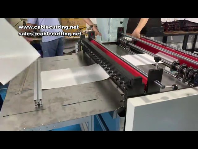 Yağlı Kağıt Kesme Makinesi - Otomatik Dilimleme ve Kesim Makinası