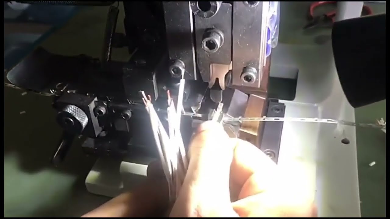 Otp 2 Ton Yan Beslemeli Bakır Terminal Sıkma Makinesi - Dayanıklı Molex JST Terminal Presi