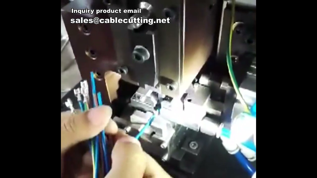Otomatik DC/AC Terminal Kıvırma ve Kablo Sıyırma Makinesi | Yüksek Verimli