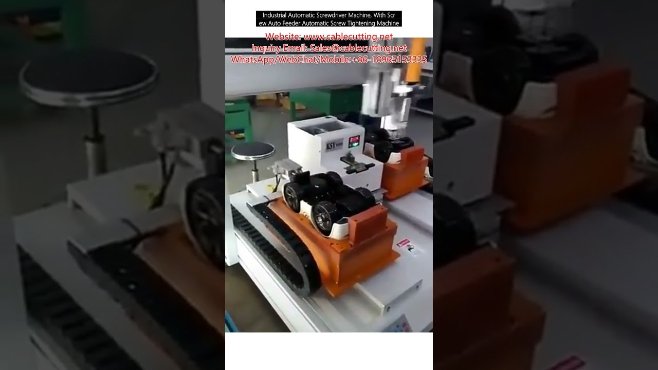 Endüstriyel Otomatik Vida Sıkma Makinesi - Otomatik Vida Besleyicili Verimli Çözüm