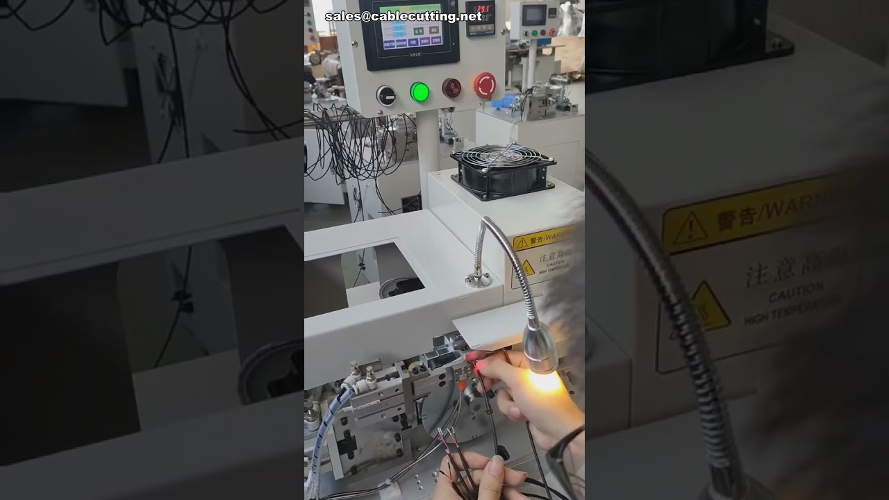 Ayarlanabilir Uzunlukta Otomatik Isı Borusu Geçirme ve Isıtma Makinesi | Fabrika & DIY #machine
