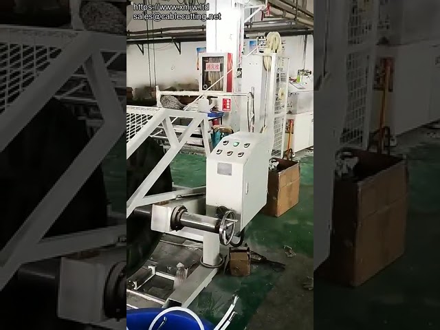 Yeni Enerji Kabloları İçin Yatay Tip Süper Büyük Tam Otomatik Tel Gergi Çerçevesi