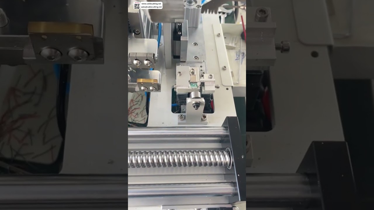Emaye Tel Lehimleme Makinesi | Yüksek Hassasiyetli Kaynak ve Boya Sıyırma İşlemi