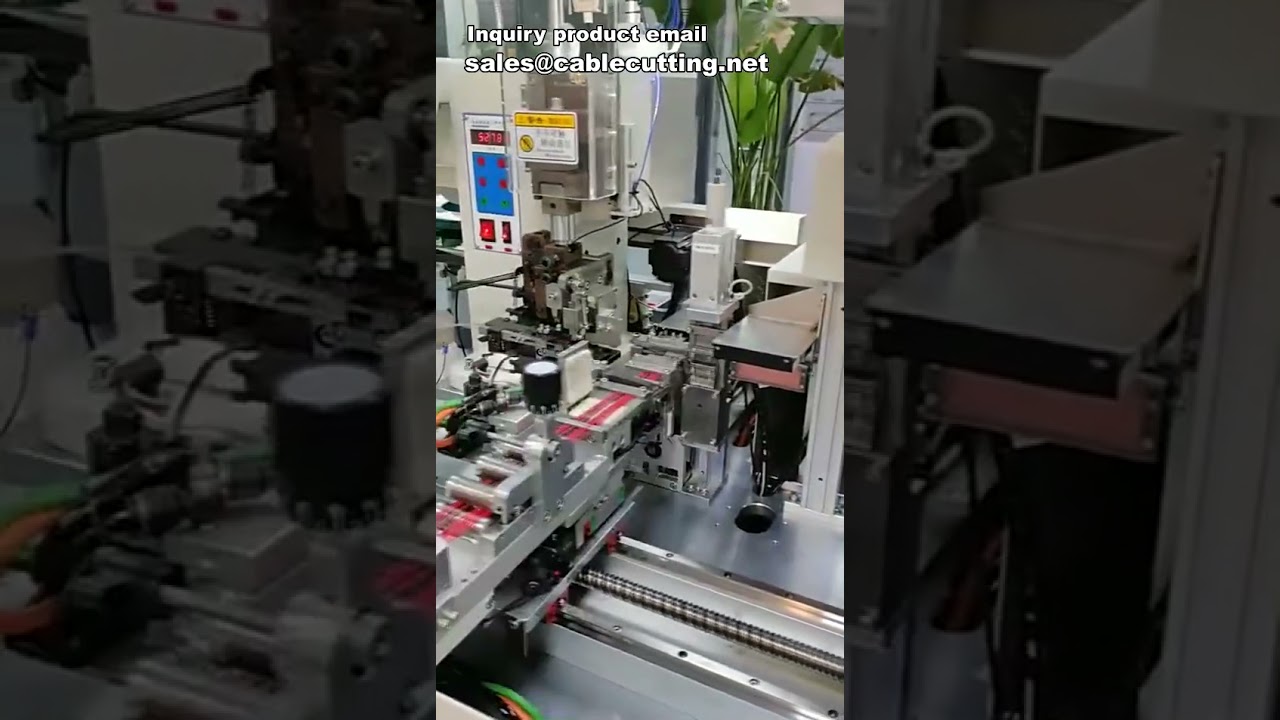 Otomatik Terminal Pres Makinesi | Çoklu Tel İşleme ve Daldırma Makinesi