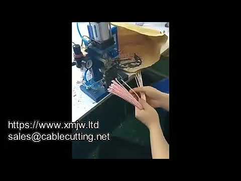 WPM 150a Pnömatik Tel Sıyırma Makinesi | Çok Çekirdekli ve Ribbon Kablo Soyma