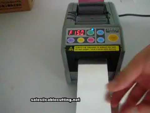 Otomatik Alüminyum Folyo Bant Kesme Makinesi | Endüstriyel Bant Dispenseri