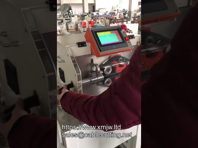 Yüksek Hassasiyetli Bilgisayar Kontrollü Naylon Boru Kesme Makinesi - Otomatik Bant Besleme Sistemi