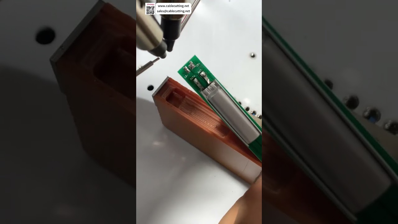 Çift Tabancalı Pil Lehimleme Makinesi | Kısa Devresiz Tek Adımda Nokta Kaynağı