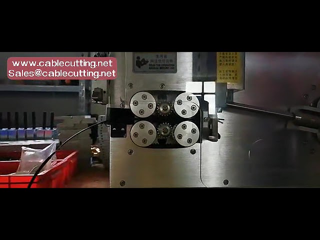 35 mm² Bilgisayar Kablosu Sıyırma ve Kesme Makinesi | Otomatik Tel Sıyırma Aleti
