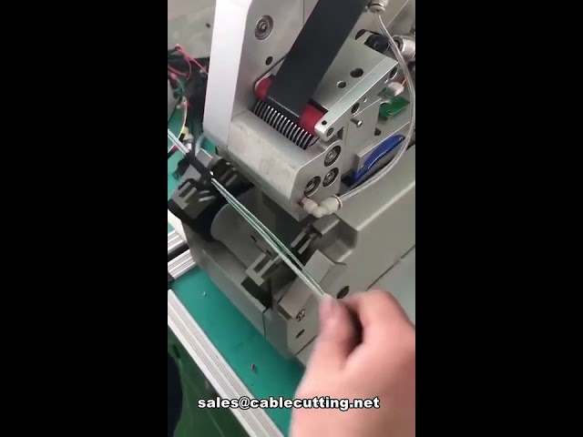Otomatik Kablo Demeti Bantlama ve Tel Nokta Sarma Makinesi