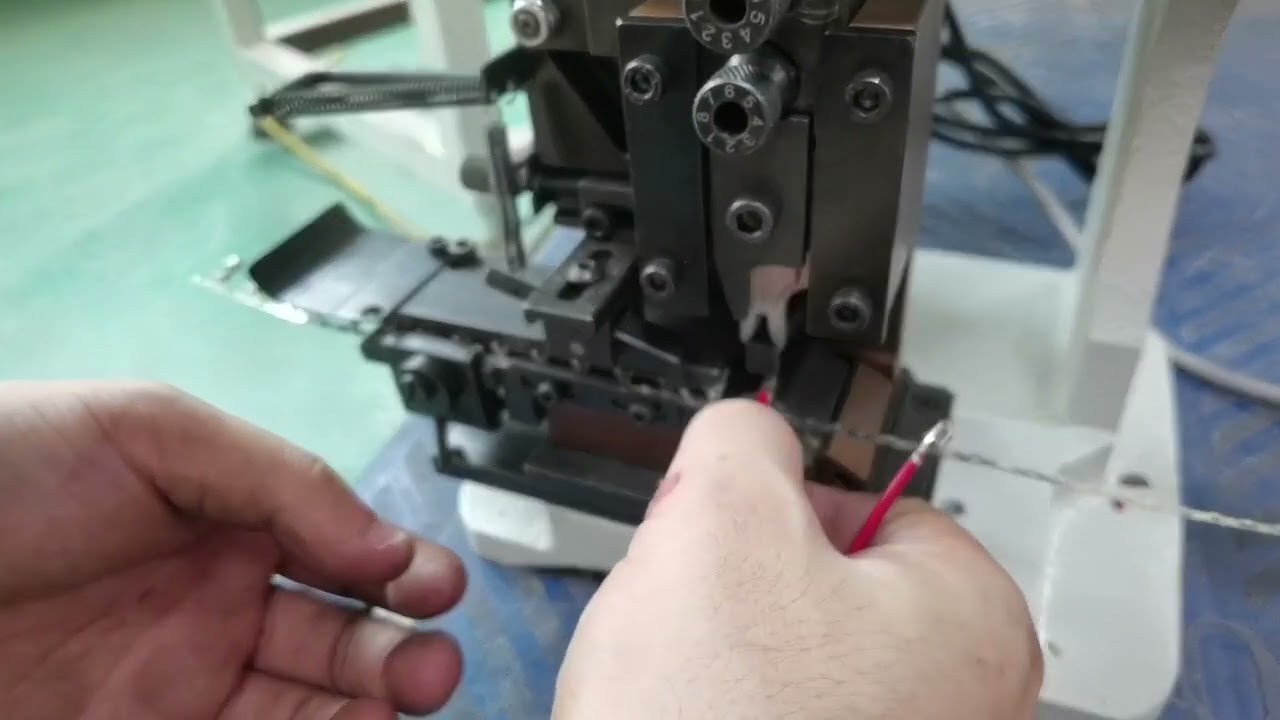 Terminal Kıvırma Makinesi Gerçek Çekim Videosu - Endüstriyel Ekipman Tanıtımı