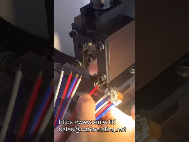 Otomotiv Şerit Terminal Kıvırma Makinesi - JST, Molex ve Diğer Markalar İçin