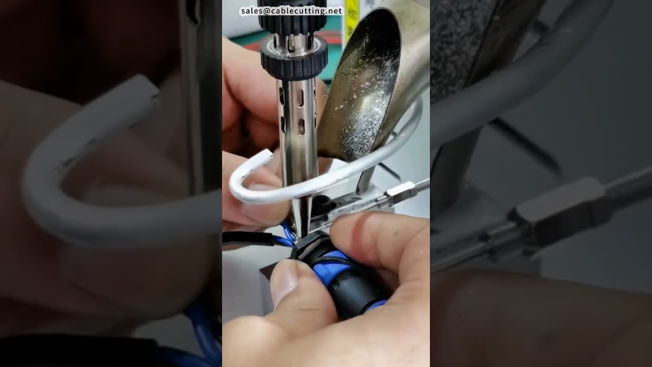 BMW 6 Pin Yuvarlak Konnektör Lehimleme Makinesi - Tam Lehim Bağlantıları ile Profesyonel Kurulum