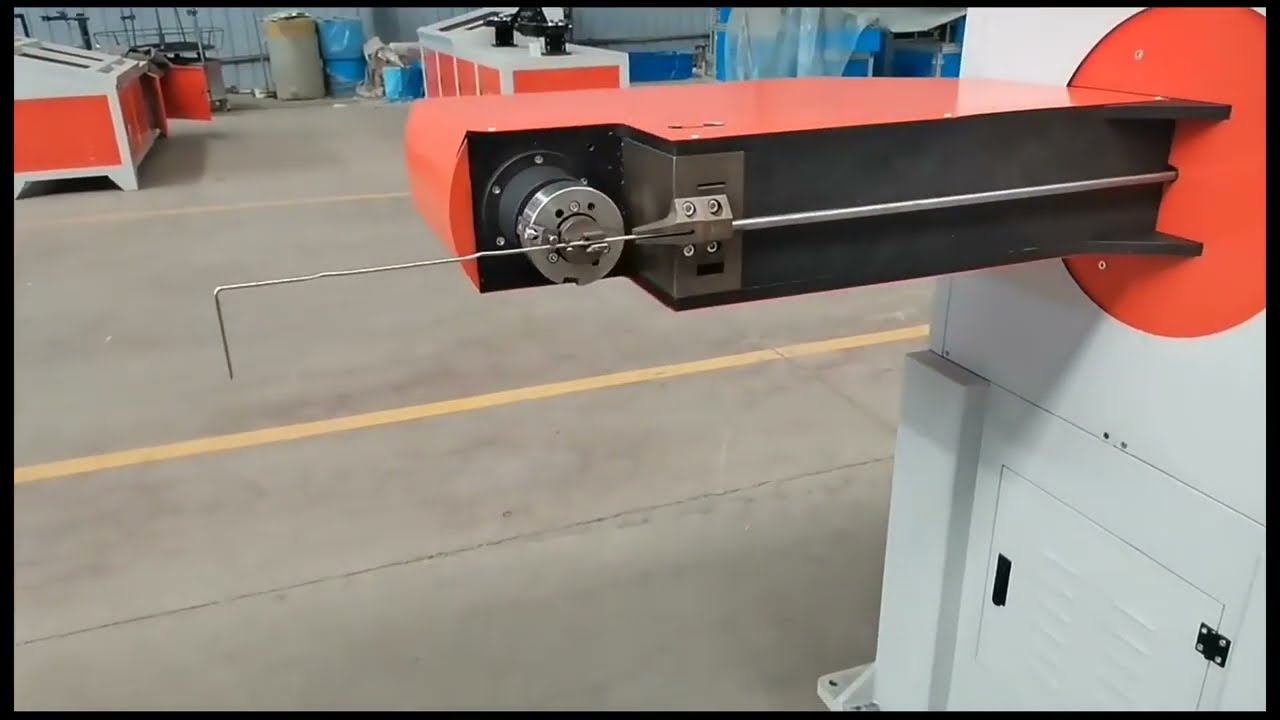 Tam Otomatik 3D CNC Tel Bükme Makinesi - Motorlu Dekolier Sistemiyle Yüksek Hız