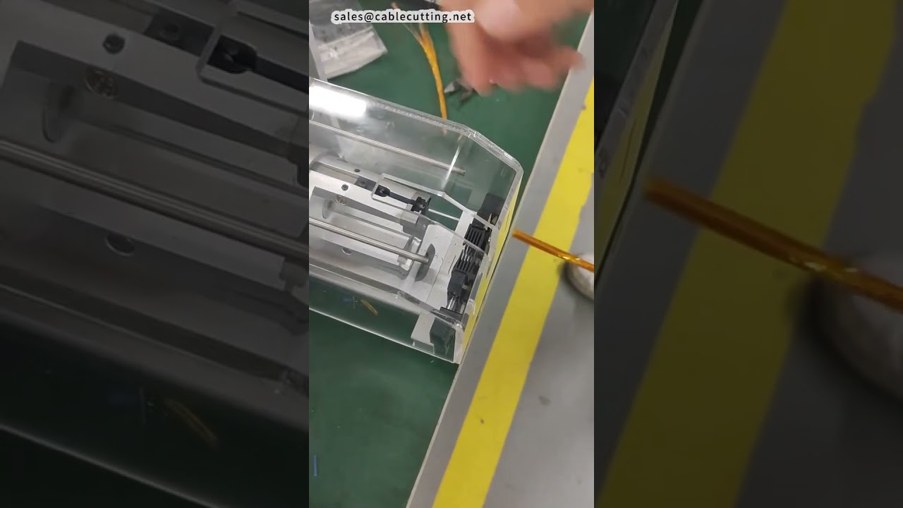 Yüksek Hassasiyetli Koaksiyel Kablo Sıyırma Makinesi | Fabrika Otomasyonu